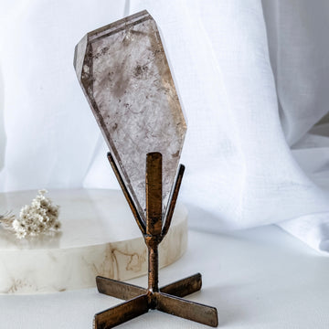 citrine on brass stand 06