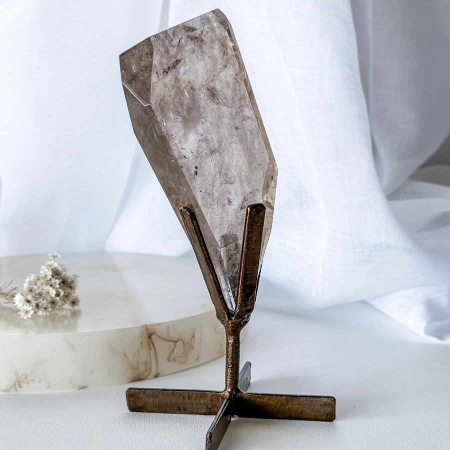 citrine on brass stand 06