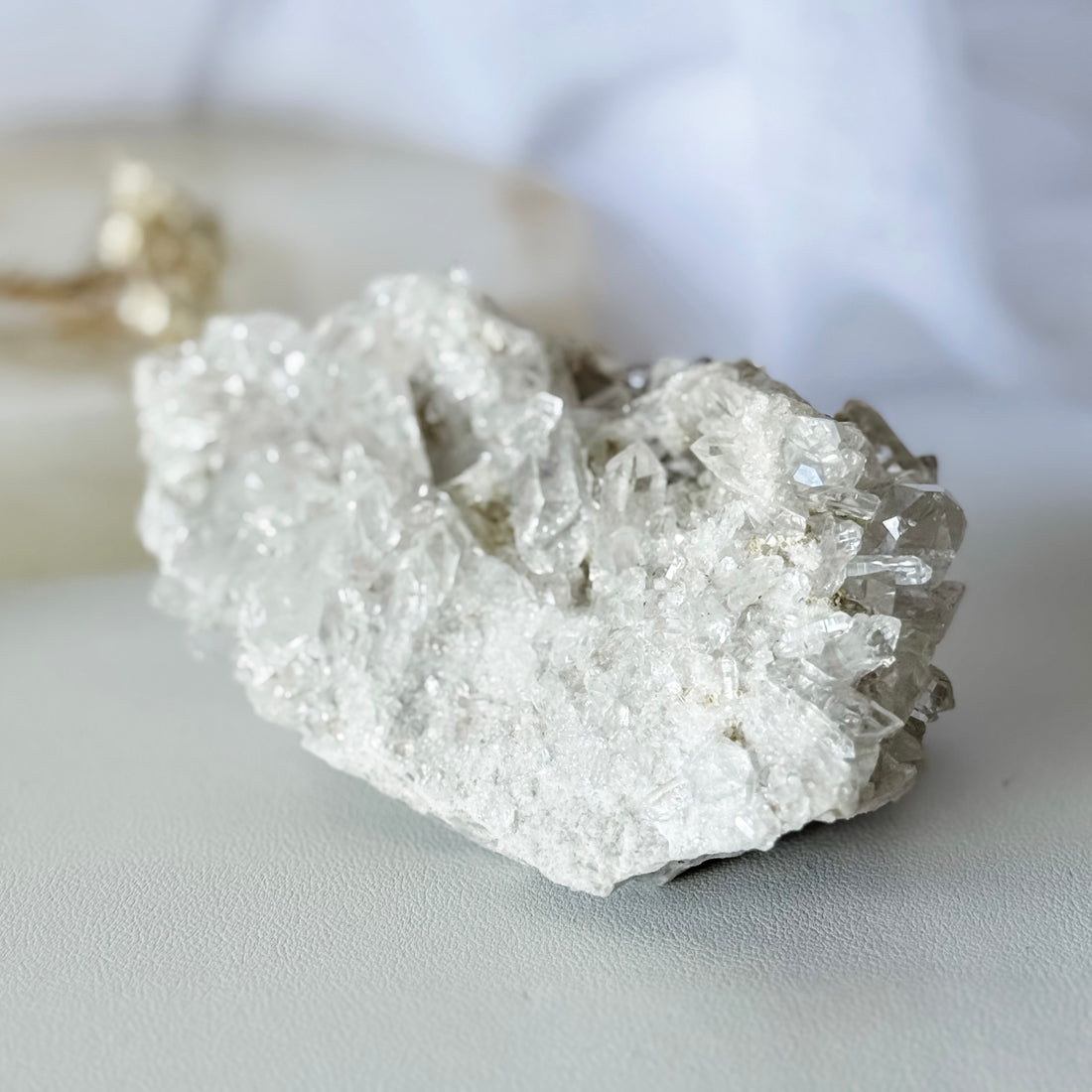 clear quartz cluster 01