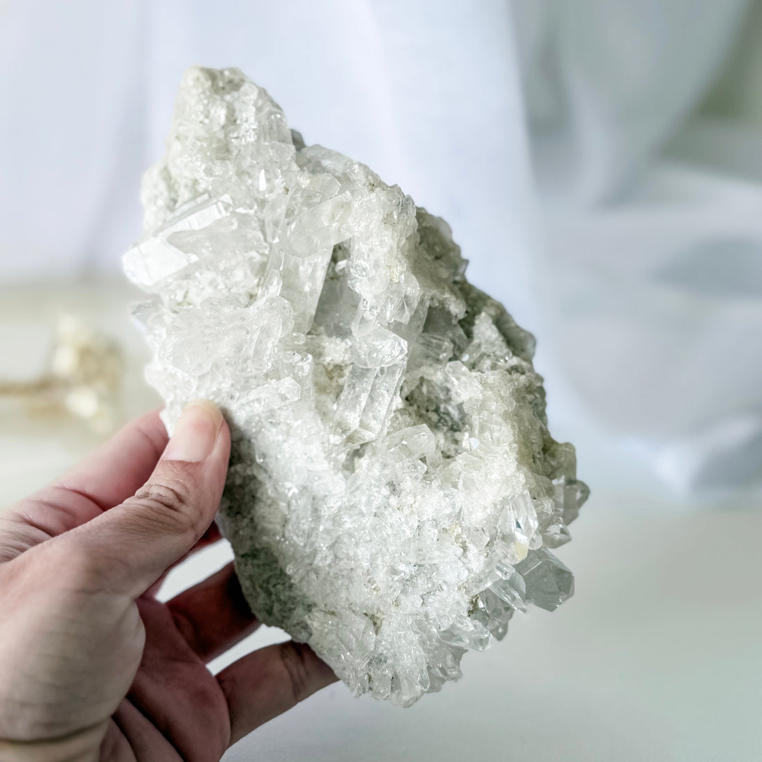 clear quartz cluster 01