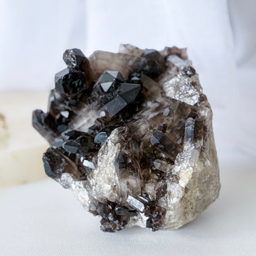 smoky quartz cluster 03