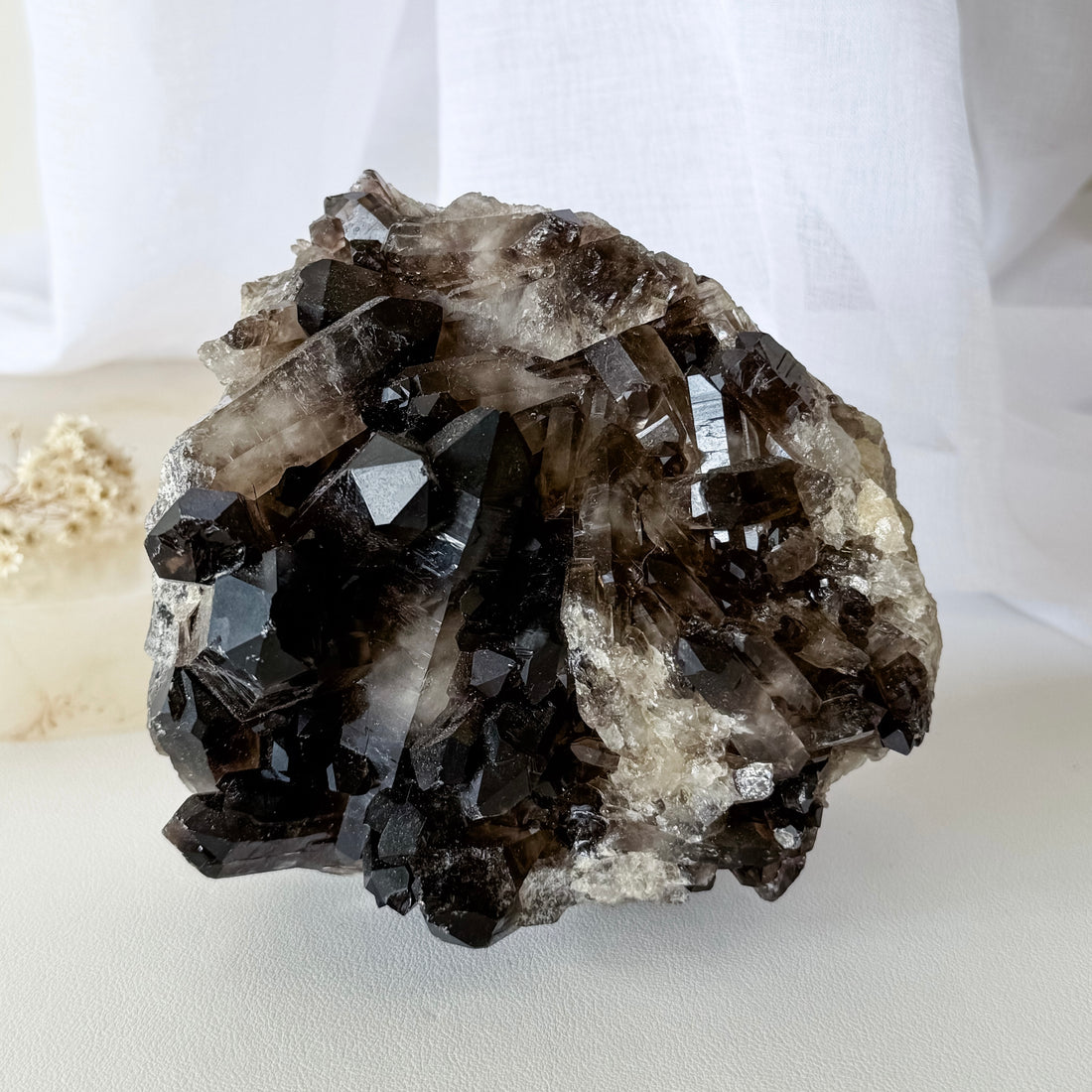 smoky quartz cluster 03