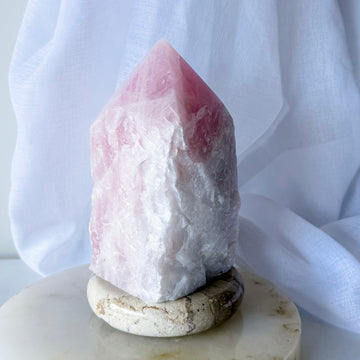 rose quartz lamp - large 02