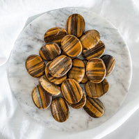 tiger eye worry stone