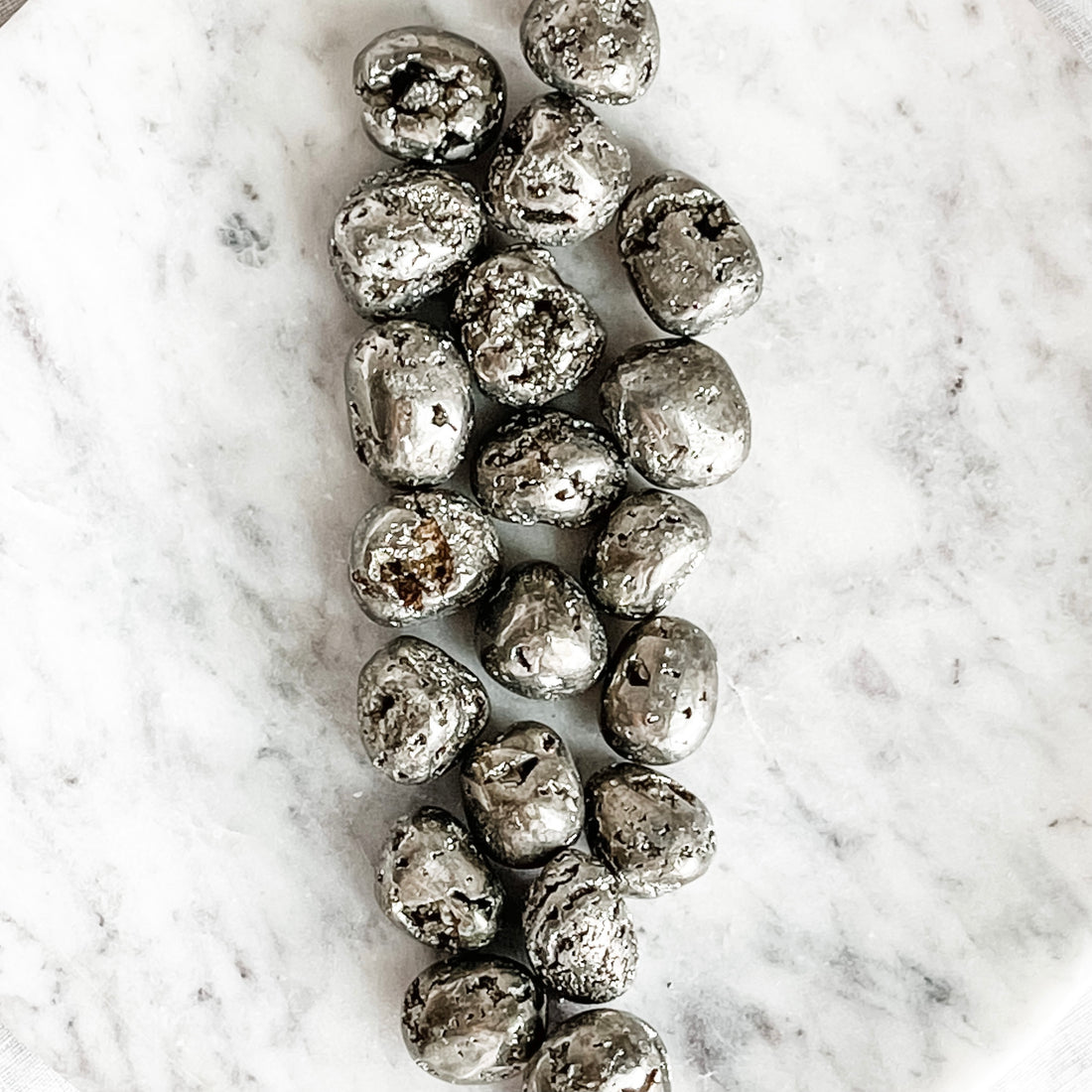 pyrite tumble