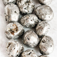 pyrite tumble