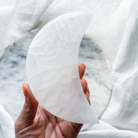selenite moon