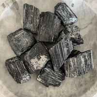 black tourmaline rough - India